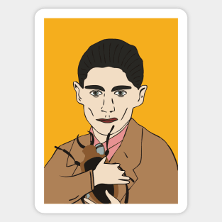 Franz Kafka Sticker